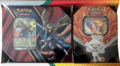 Legends of Galar Tin + Galar Partners Tin 2-pack [Zacian V/Cinderace V] (Retail Exclusive)