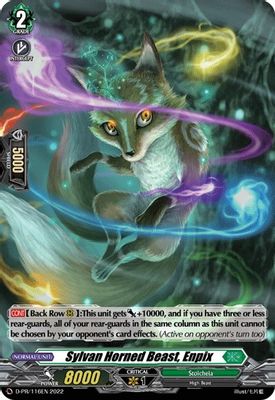 Sylvan Horned Beast, Enpix (116) (Foil)