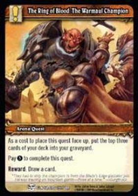 The Ring of Blood: The Warmaul Champion