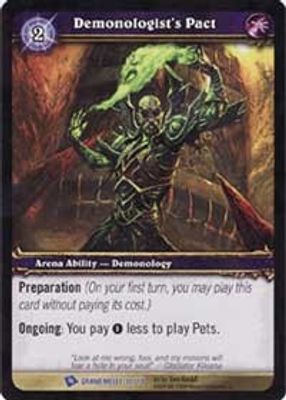 Demonologist's Pact