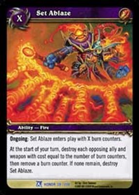 Set Ablaze