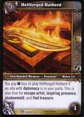 Hellforged Halberd