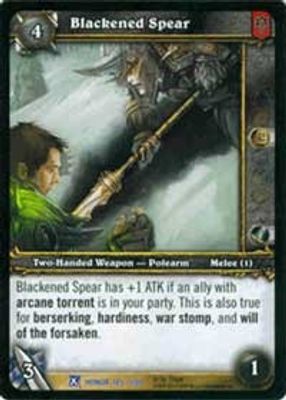 Blackened Spear