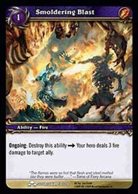 Smoldering Blast