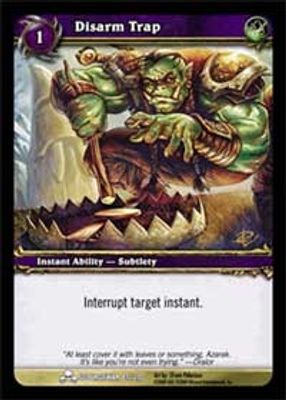 Disarm Trap