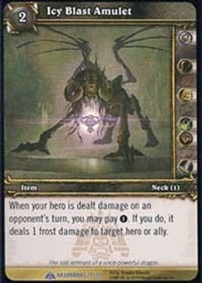 Icy Blast Amulet