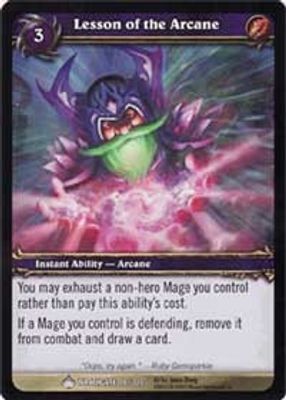 Lesson of the Arcane