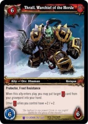 Thrall, Warchief of the Horde