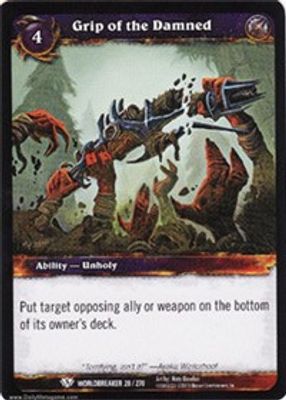 Grip of the Damned