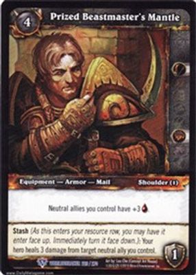 Prized Beastmaster's Mantle