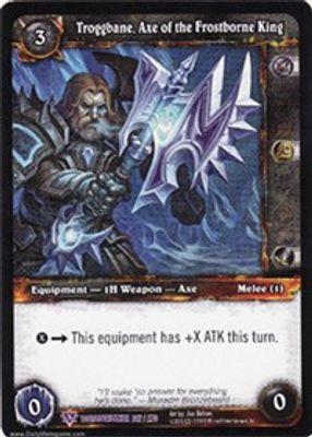 Troggbane, Axe of the Frostborne King