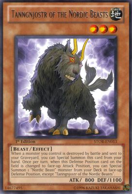 Tanngnjostr of the Nordic Beasts