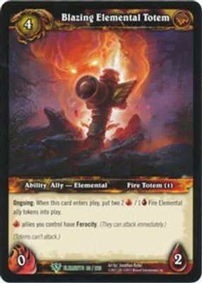 Blazing Elemental Totem