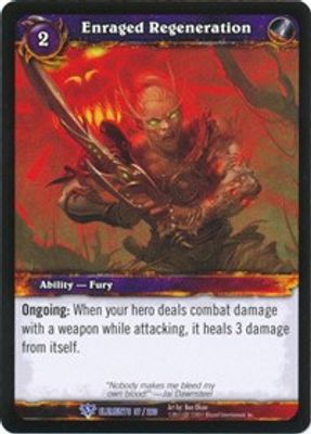 Enraged Regeneration