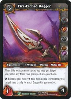 Fire Etched Dagger