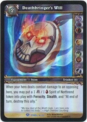 Deathbringer's Will