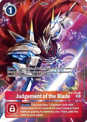 Judgement of the Blade (Premium Deck Set)