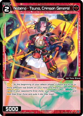 Nabeno - Tsuna, Crimson General