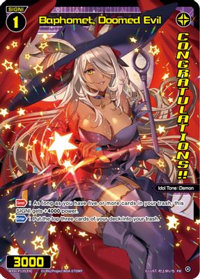 Baphomet, Doomed Evil (October 2022) (Winner)