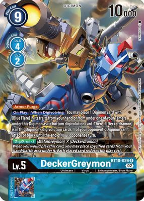 DeckerGreymon (Alternate Art)