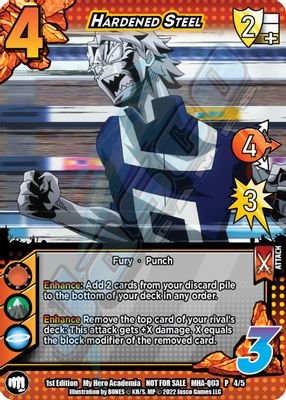 Hardened Steel (Quirk Pack 3)