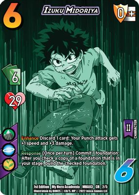 Izuku Midoriya (Serial Numbered)