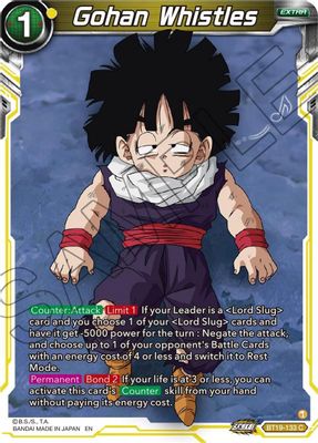 Gohan Whistles