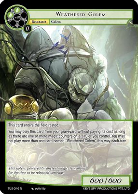 Weathered Golem