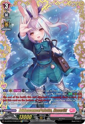 IridescencePalette, Haseritt (FFR)