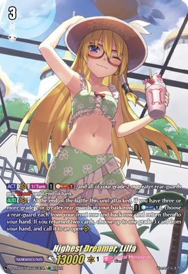 Highest Dreamer, Lilfa (LSR)