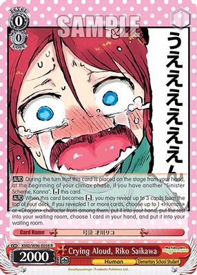 Crying Aloud, Riko Saikawa