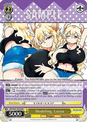 Modeling, Lucoa (RRR)