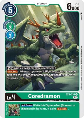 Coredramon - EX3-039