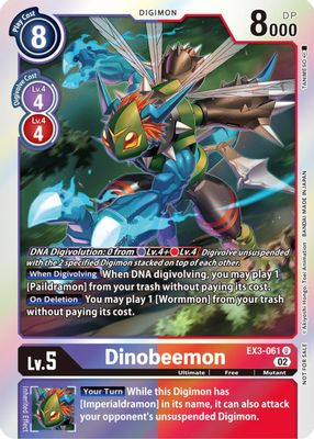 Dinobeemon (Box Topper)