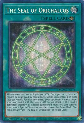 The Seal of Orichalcos (Secret Pharaoh's Rare)