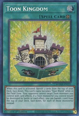 Toon Kingdom (Secret Pharaoh's Rare)