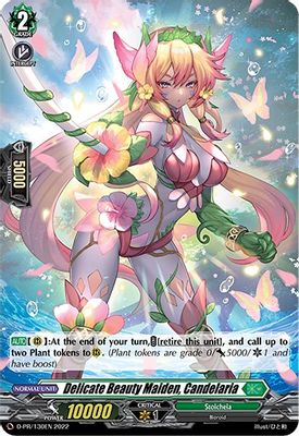 Delicate Beauty Maiden, Candelaria (Foil)