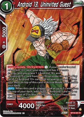 Android 13, Uninvited Guest (Fighter's Ambition Holiday Pack)