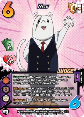 Nezu (Plus Ultra Pack 3 Judge)