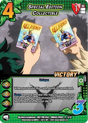 Special Edition Collectible (Plus Ultra Pack 3 Victory)