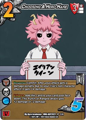 Choosing A Hero Name (Pro Hero Nationals 2022)