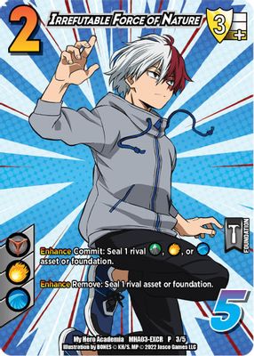 Irrefutable Force of Nature (Heroes Clash Extra Credit Series)