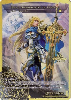 Excalibur Genesis // Faria, Swordmaster of Creation