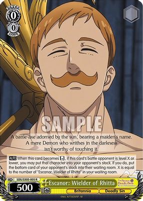 Escanor: Wielder of Rhitta
