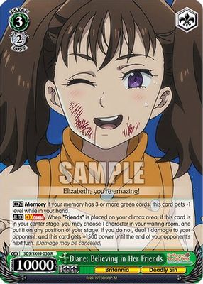 Diane: Believing in Her Friends