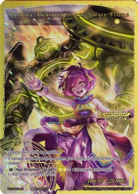 Pandora // Pandora, Guardian of the Sacred Temple