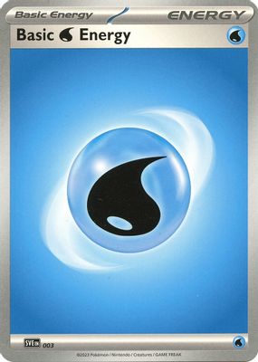 Water Energy card