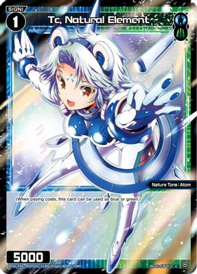 Tc, Natural Element (Parallel Foil)