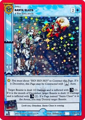 Santa Slays (First Edition)
