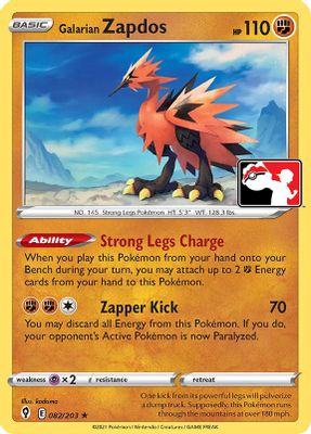 Galarian Zapdos